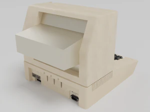 apple 2 computer rarity 3D Model