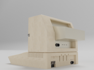 apple 2 computer rarity 3Dモデル