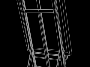drawing on a paint easel 3D Model