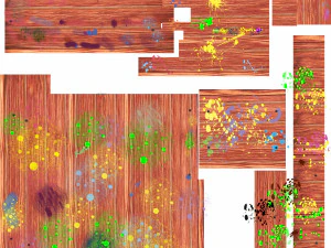 drawing on a paint easel 3D Model