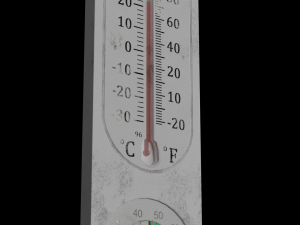 outdoor thermometer 3D Model
