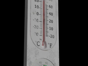 Au&szlig;enthermometer 3D Modell