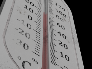 outdoor thermometer Modelo 3D