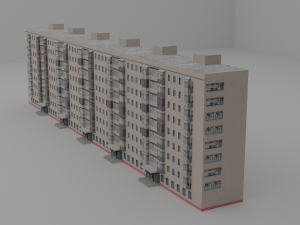 1-447-47 4-6 apartment 3D 模型