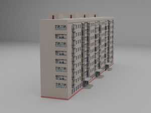1-447-47 4-6 apartment 3D 模型