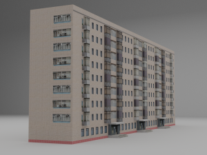 1-447-47 4-6 apartment 3D 模型