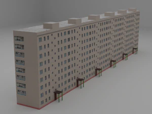 1-447-47 4-6 apartment 3D Model