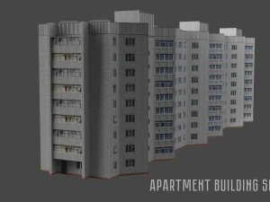 apartment building series a 3D Model