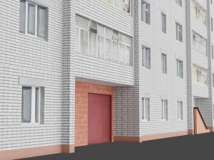apartment building series a 3D Model