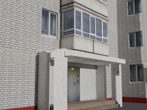 apartment building series b 3D Model