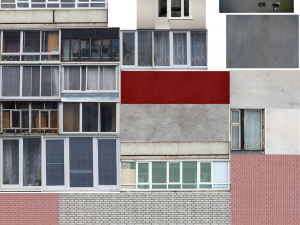 apartment building series b 3D Model