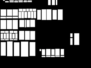 Mehrfamilienhausserie b 3D Modell