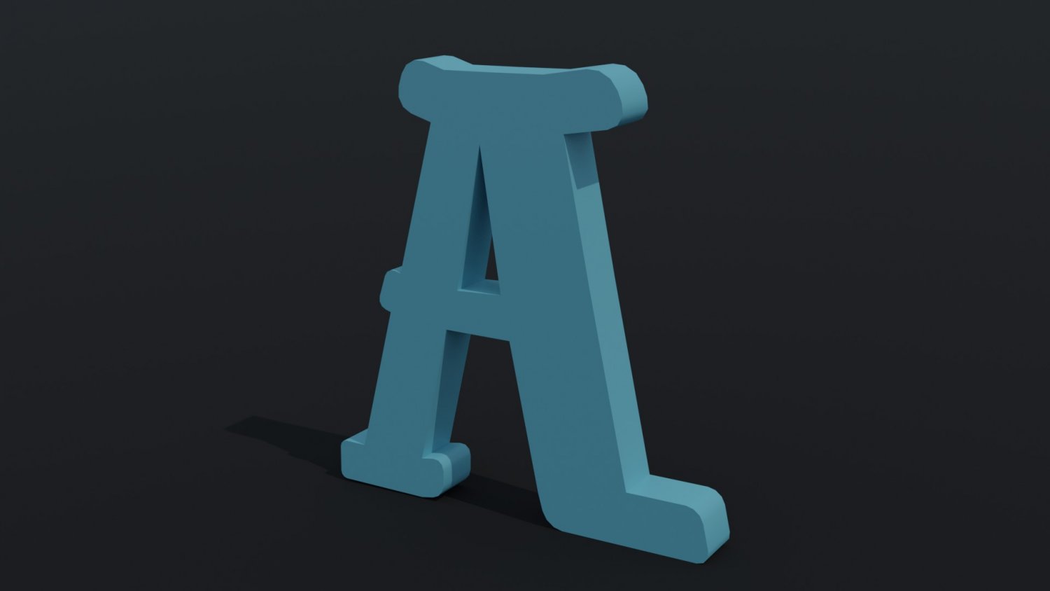 Unown Alphabet Low Poly Pokemon | 3D Print Model