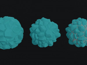 Cartoon planets Polygonal Style 3D मॉडल