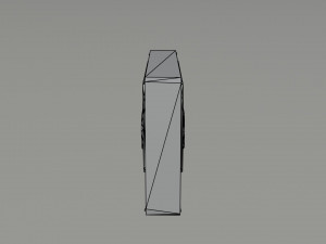 Cartoon cassette Polygonal Style 3D 模型