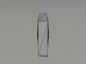 Cartoon cassette Polygonal Style 3D Model