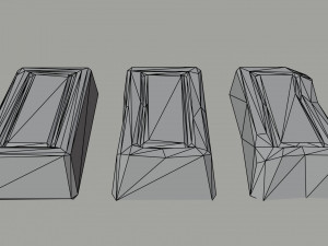 Cartoon fantasy ingots Polygonal Style 3Dモデル