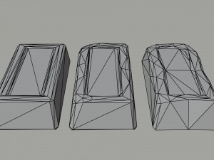 Cartoon fantasy ingots Polygonal Style 3Dモデル