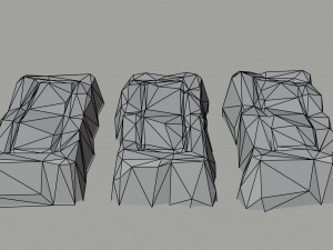 Cartoon fantasy ingots Polygonal Style 3Dモデル