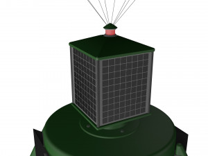 sea buoy Modèle 3D