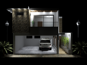comercial house 3D Model