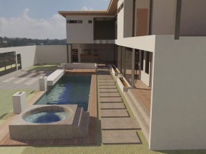 casa campestre rqm 3D Модель