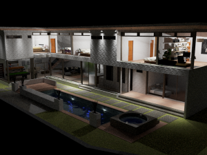 casa campestre rqm 3D Model