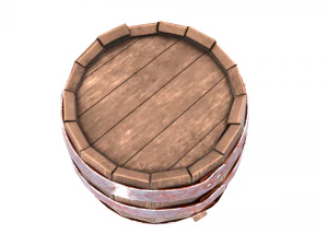 barril Modelo 3D