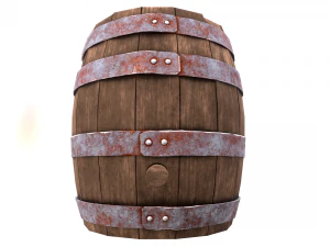 barril Modelo 3D