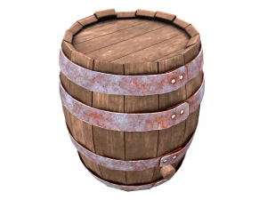 barril Modelo 3D