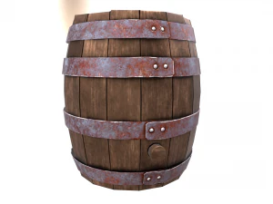 barril Modelo 3D