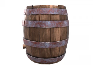 barril Modelo 3D