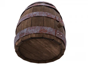 barril Modelo 3D