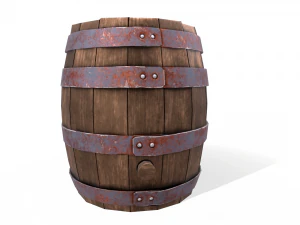 barril Modelo 3D