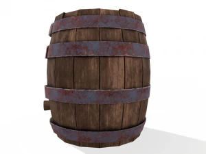 barril Modelo 3D