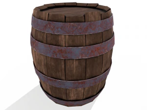 barril Modelo 3D