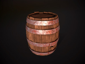 barrel 3D Модель