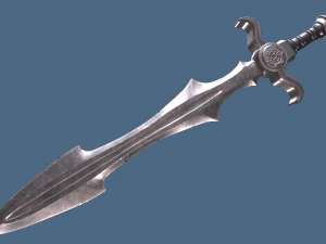 剑 3D 模型