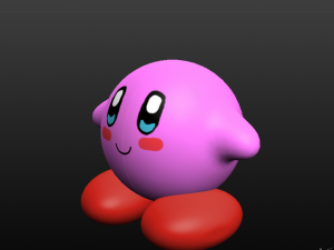 kirby 3D Model