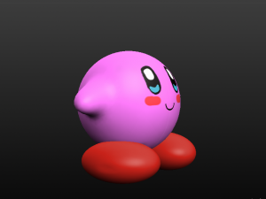 kirby Model 3D