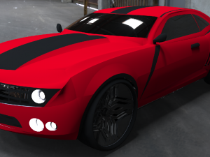 camaro concept car 3D Model