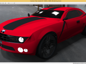 camaro concept car 3D 模型