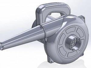souffleur de poussi&egrave;re ou ventilateur Modèle 3D