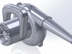 dust blower or fan 3D Model