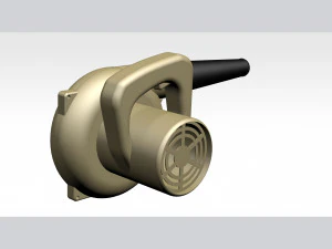 dust blower or fan 3D Model