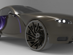 concept racing car 3Dモデル