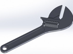 wrench or spanner 3D मॉडल