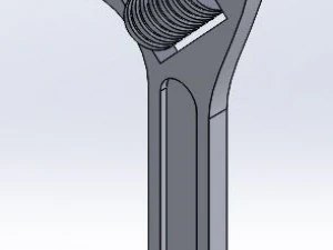 렌치 또는 스패너 3D 모델