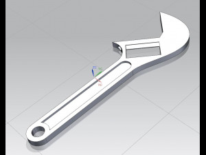 wrench or spanner 3D Model