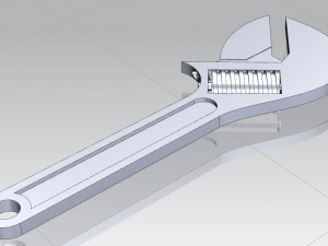 wrench or spanner 3D Model